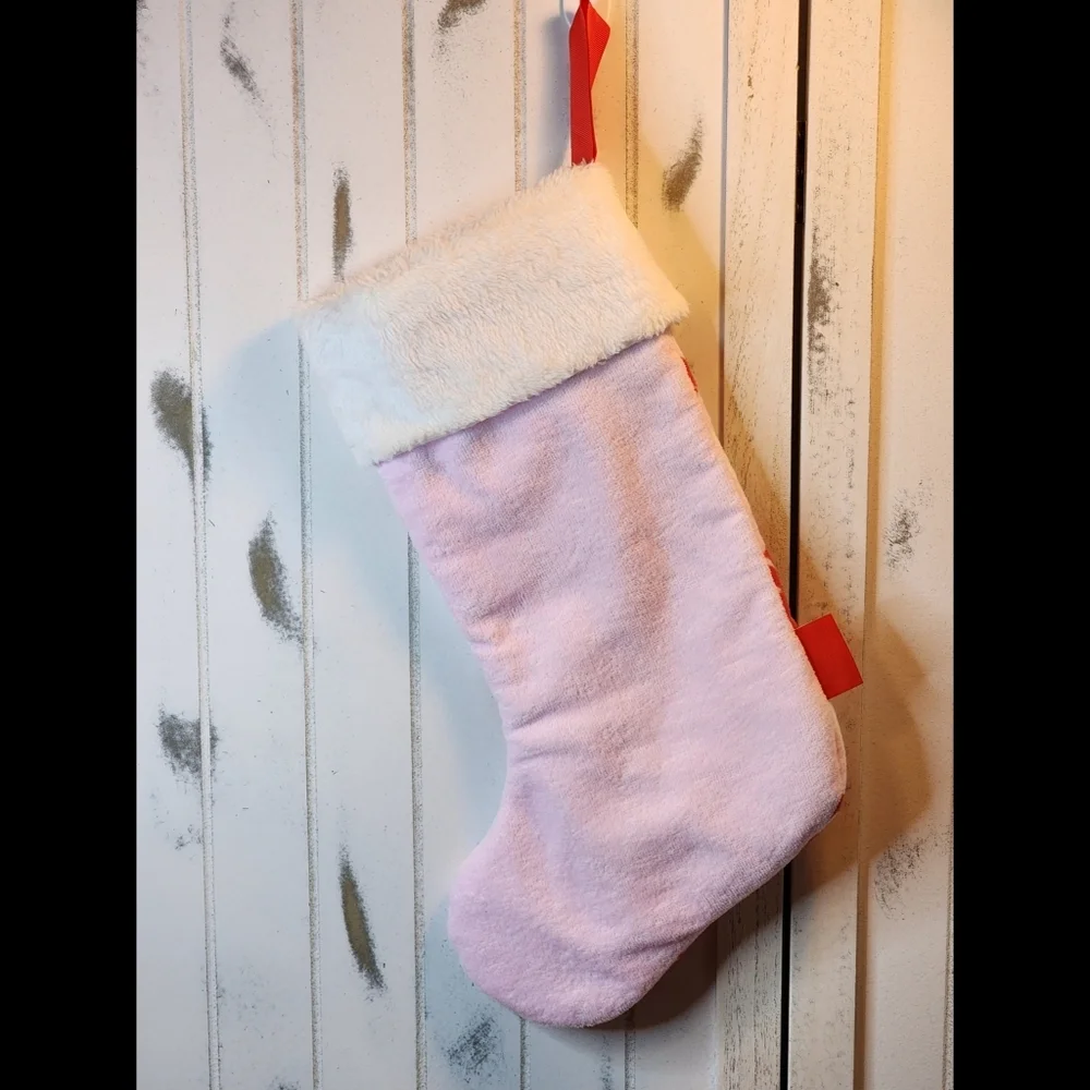 PINK Victoria's Secret Logo Holiday Stocking